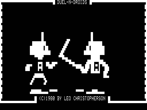 Duel-N-Droids  in-game screen image #1 