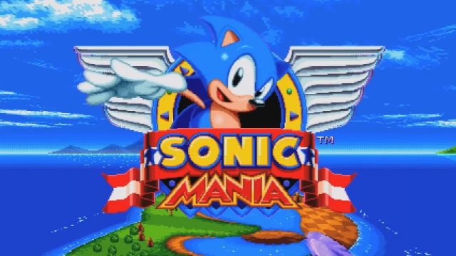 Sonic Mania title screen image #1 