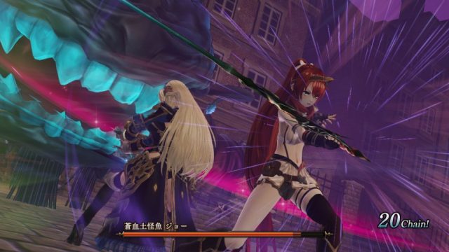Nights of Azure 2: Bride of the New Moon in-game screen image #5 