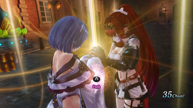 Nights of Azure 2: Bride of the New Moon in-game screen image #4 