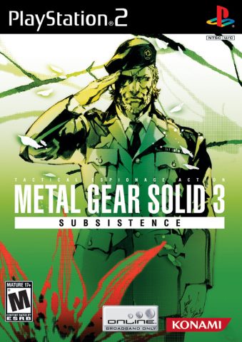Metal Gear Solid 3: Subsistence  package image #1 