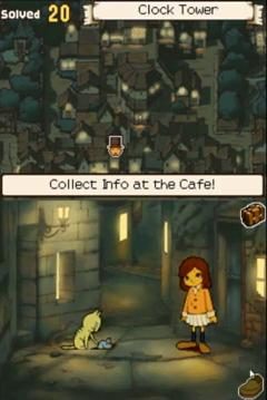 Professor Layton and the Curious Village  in-game screen image #3 