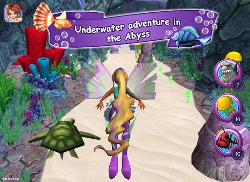 Winx Club Mystery of the Abyss in-game screen image #2 