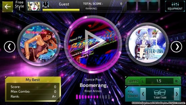Superbeat: Xonic in-game screen image #1 