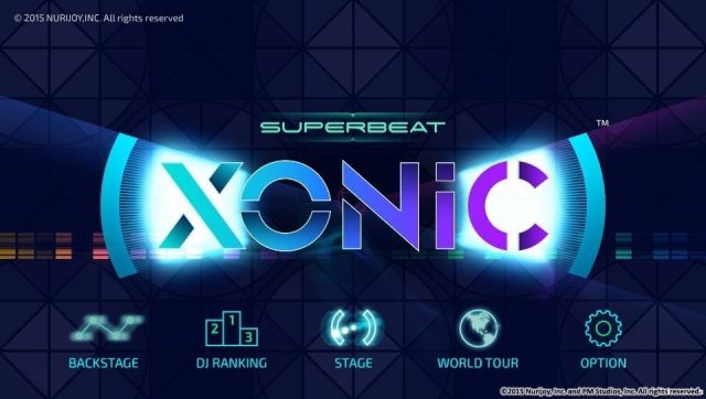 Superbeat: Xonic title screen image #1 