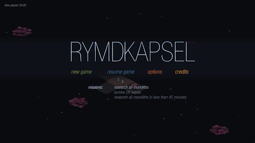 Rymdkapsel title screen image #1 
