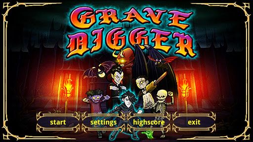 Grave Digger  title screen image #1 