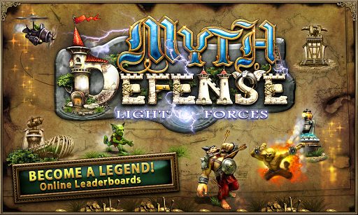 Myth Defense: Light Forces  title screen image #1 