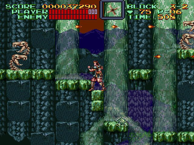 Super Castlevania IV  in-game screen image #1 