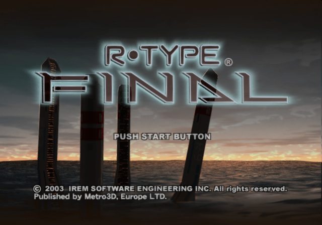 R-Type Final title screen image #1 