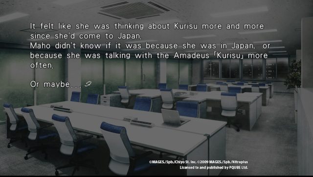 Steins;Gate 0  in-game screen image #1 