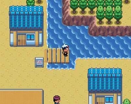 Pokémon Sapphire Version  in-game screen image #2 