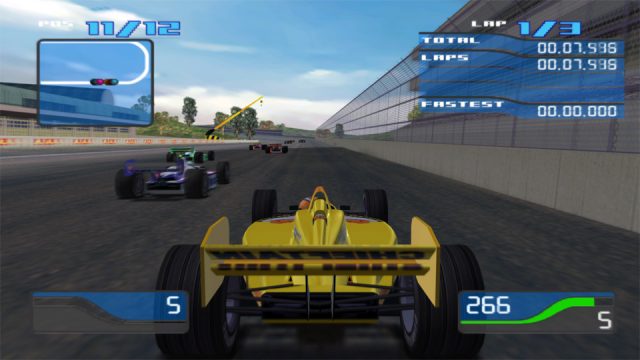 Driven in-game screen image #1 