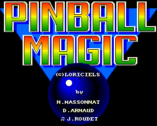 Pinball Magic title screen image #1 