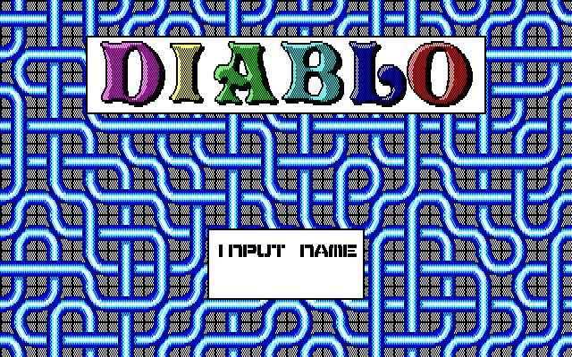 Diablo title screen image #1 