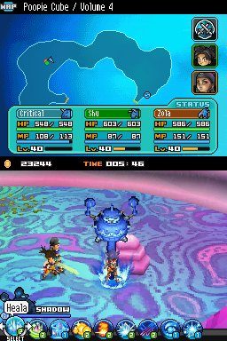 Blue Dragon: Ikai no Kyojū  in-game screen image #2 