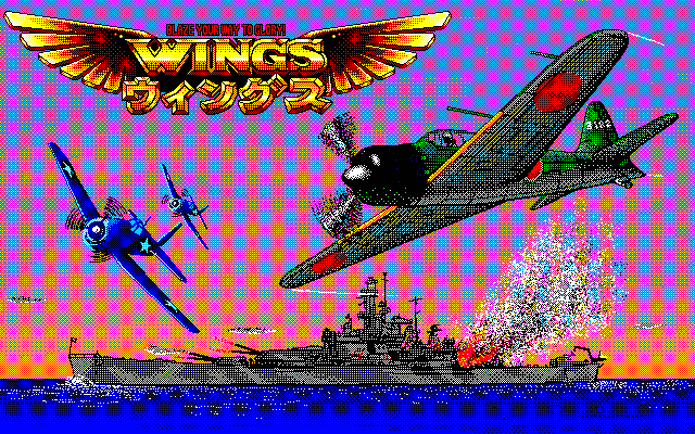 Wings  title screen image #1 