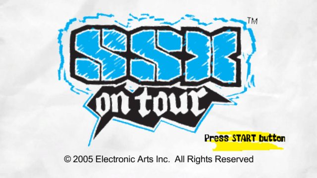 SSX On Tour  title screen image #1 