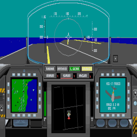 F-15 Strike Eagle II in-game screen image #2 