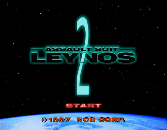 Assault Suit Leynos 2  title screen image #1 