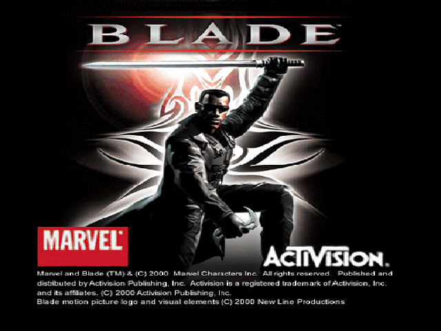 Blade title screen image #1 