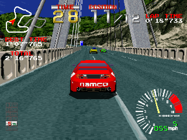 Ridge Racer  in-game screen image #1 
