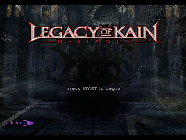 Legacy of Kain: Defiance title screen image #1 