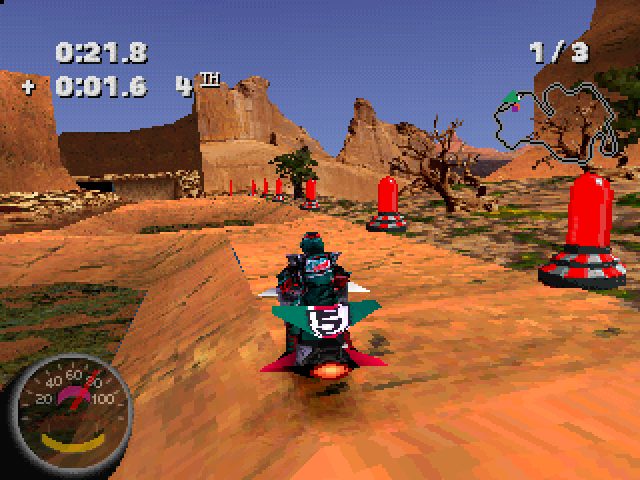 Jet Moto 2  in-game screen image #1 