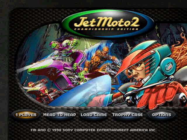 Jet Moto 2  title screen image #1 