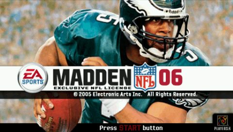 Madden NFL 06 title screen image #1 