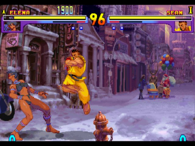 Street Fighter III: Double Impact  in-game screen image #1 