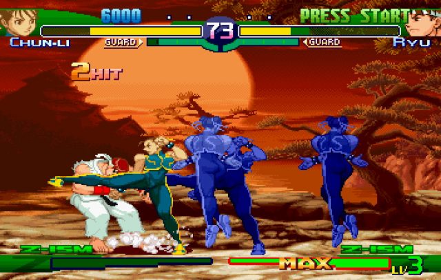 Street Fighter Alpha 3  in-game screen image #1 