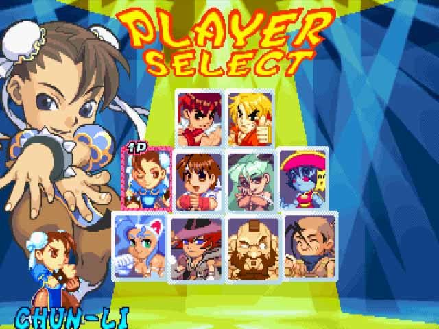 Pocket Fighter in-game screen image #1 