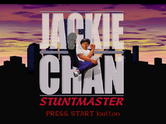 Jackie Chan: Stuntmaster  title screen image #1 
