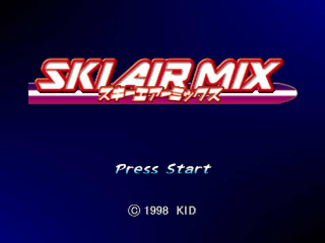Ski Air Mix title screen image #1 