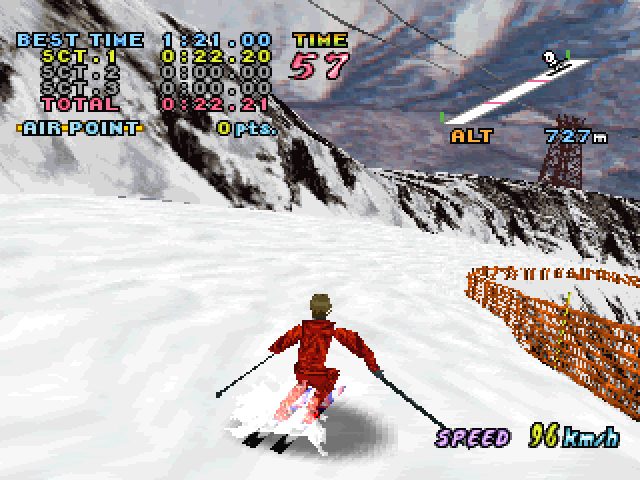Ski Air Mix in-game screen image #1 