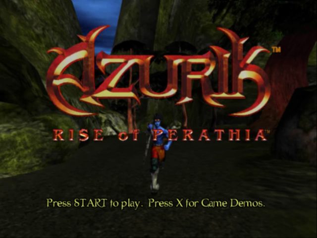 Azurik: Rise of Perathia title screen image #1 