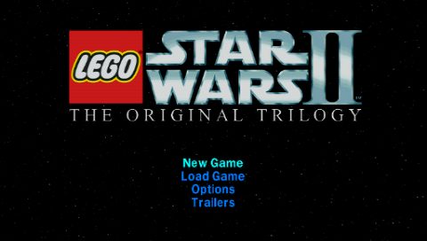 LEGO Star Wars II: The Original Trilogy title screen image #1 