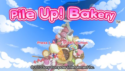 Pile Up! Bakery title screen image #1 