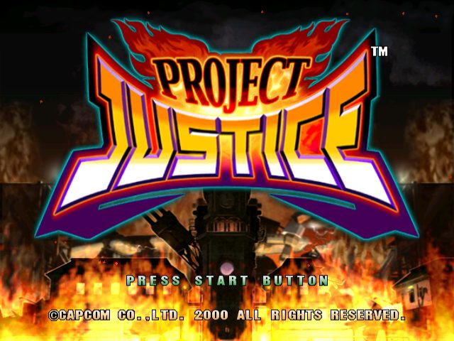 Project Justice: Rival Schools 2  title screen image #1 