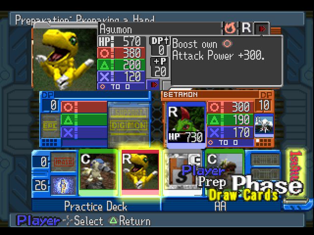 Digimon Digital Card Battle  in-game screen image #1 