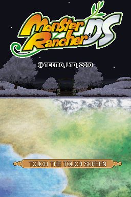 Monster Rancher DS  title screen image #1 