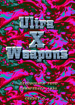 Ultra X Weapons  title screen image #1 