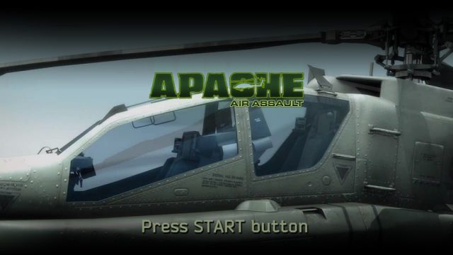 Apache: Air Assault title screen image #1 