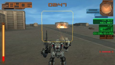 Armored Core - Last Raven Portable in-game screen image #2 