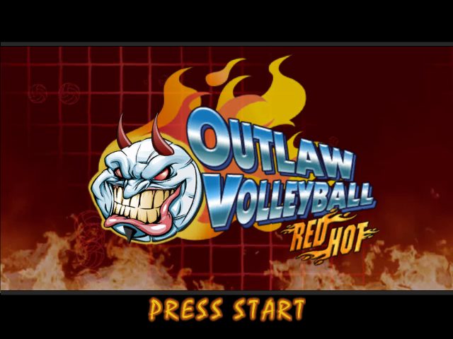 Outlaw Volleyball  title screen image #1 