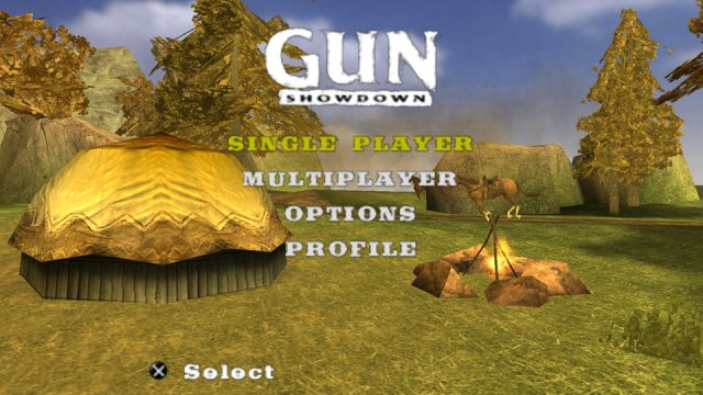 GUN Showdown title screen image #1 