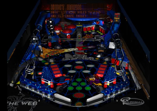 Pro Pinball: The Web  in-game screen image #1 