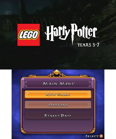 LEGO Harry Potter: Years 5-7 title screen image #1 