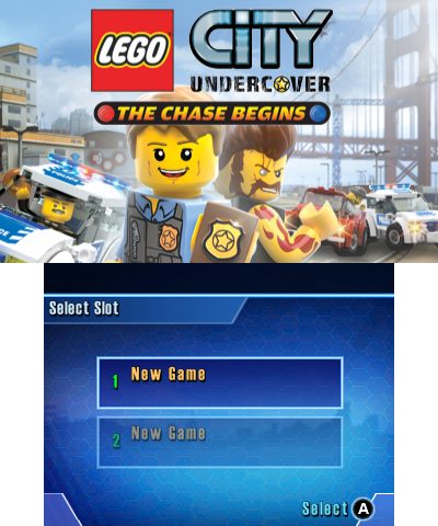 LEGO City Undercover  title screen image #1 